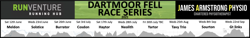 Dartmoor Fell Race Series Banner