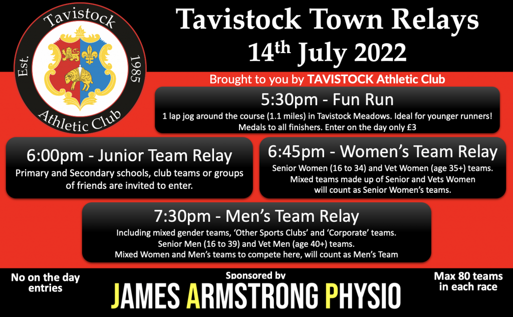 Tavy Town Relays 2022
